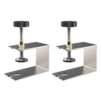 2x Stainless woodworking clamp