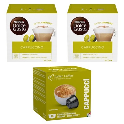 Nescafe Dolce Gusto Cappuccino MIX 3x16