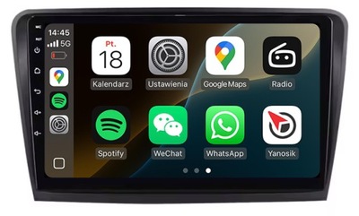 SKODA SUPERB 2 NAJNOWSZY ANDROID CARPLAY RADIO NAWIGACJA