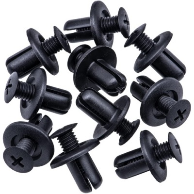 10x клипсы штифты защита подкрылок do hyundai getz ix35 tucson kia rio soul 8mm фото №1