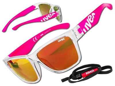 OKULARY DZIECIĘCE UVEX SPORTSTYLE 508 PINK UV400