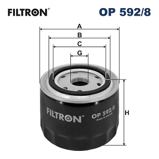 FILTRAS ALYVOS FILTRON FIL OP592/8 