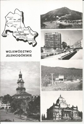 WOJ JELENIA GÓRA MAPKA