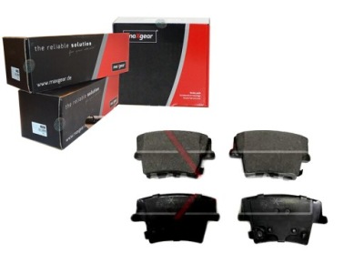 Тормозные колодки тормозные maxgear 05142561aa 5142561aa lp20 фото №1