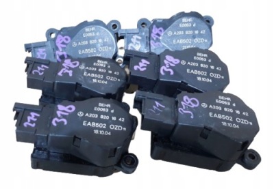 Mercedes e klasa 211 моторчик регулювання обдув фото №1