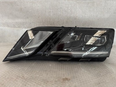 Skoda octavia iii 3 lift левая лампа full led фото №1