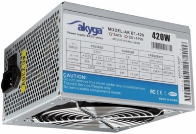 Zasilacz Akyga Basic AK-B1-420 420W ATX