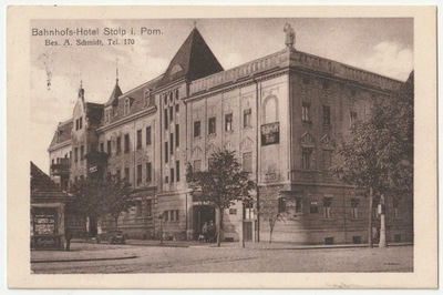 SŁUPSK. Hotel dworcowy