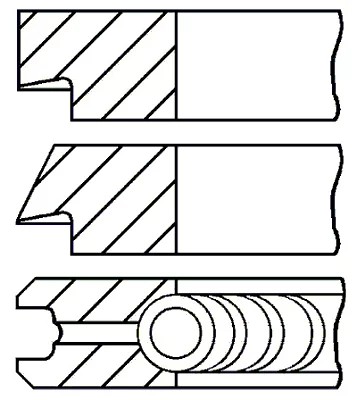 08-438300-00/GOE ANILLOS TLOKOWE JUEGO 1 PISTÓN  