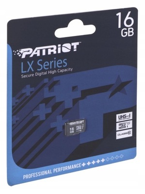 Karta pamięci SDHC Patriot PSF16GMDC10 16 GB
