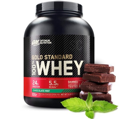 Optimum Whey Gold Standard 100% | 2270g Choco Mint