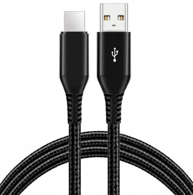 Kabel USB-A do USB-C szybkie ładowanie QC USB 3A