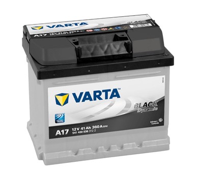 АККУМУЛЯТОР VARTA BLACK 41AH 360A P+ A17