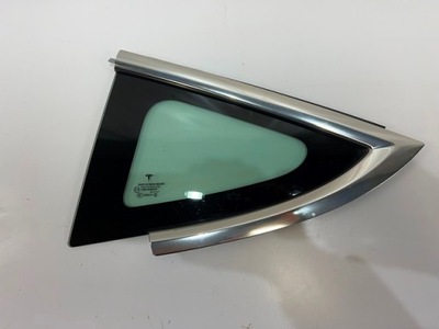 Скло кузовна ліва задня задня tesla model 3 фото №1