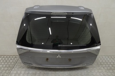 Mitsubishi outlander iii крышка багажника задняя комплектная стекло 2013- фото №1