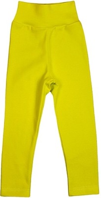 Legginsy Leginsy GETRY Limonka r 74 KLEKLE