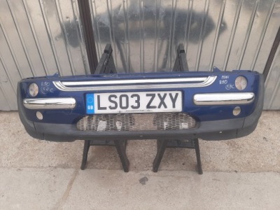 Бампер перед передний mini cooper r50 indi blue 862/5 фото №1