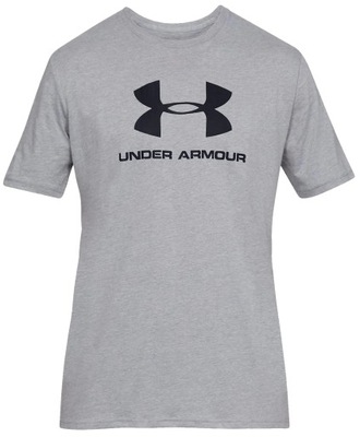 MĘSKA KOSZULKA UNDER ARMOUR LOGO 1329590-036 XXL