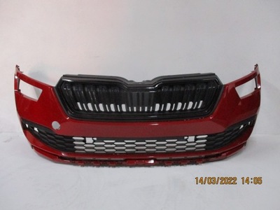 Бампер перед передний skoda kamiq pod pdc радар фото №1