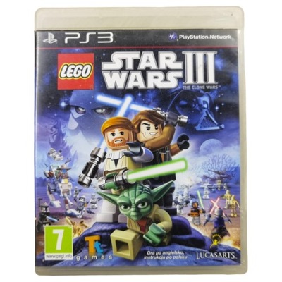 LEGO STAR WARS III 3 THE CLONE WARS |PS3| 2xPL