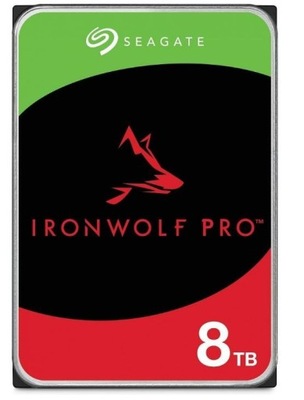 Dysk IronWolfPro 8TB 3.5'' 256MB ST8000NT001