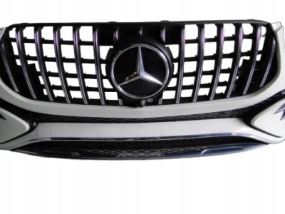 Mercedes gle w167 167 suv рестайлинг  решётка радиатора решётка радиатора 53 amg panamericana + звезда фото №1