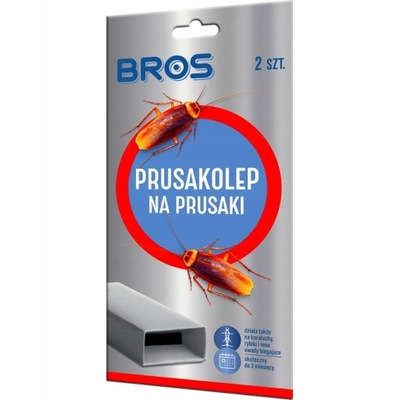 BROS prusakolep pułapka na prusaki 2szt