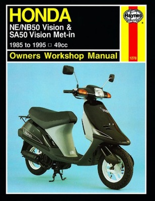 MANUAL DE MANTENIMIENTO HONDA SA 50 VISION 85-95  