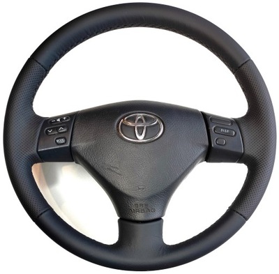 FORRO AL VOLANTE TOYOTA COROLLA VERSO CUERO  