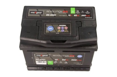 BATERÍA 12V 60AH/560A L- 242X175X175 EFB DO POJAZDOW Z START/STOP  