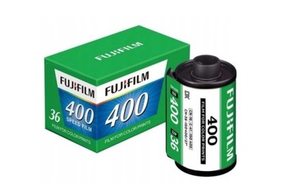 FUJIFILM 400/36 ZDJĘĆ FILM KOLOROWY NEGATYW KLISZA FUJI 400/36