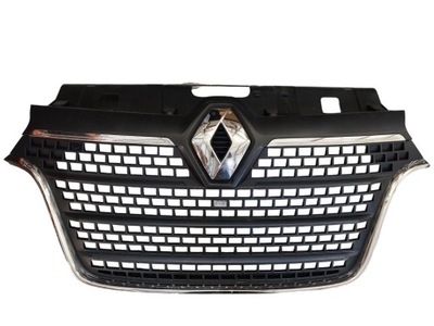 Renault master 4 iv решётка радиатора решётка радиатора бампера хром 19- n фото №1