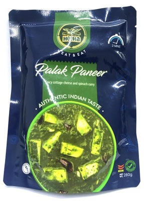 PALAK PANEER DANIE GOTOWE INDYJSKIE 280G HEERA