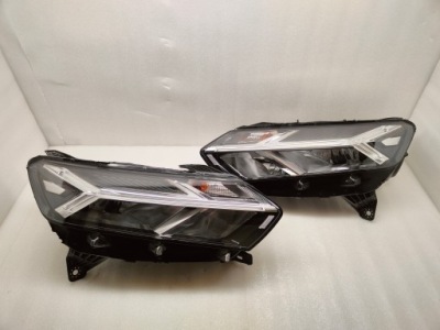 Dacia sandero stepway full led комплект лампа перед 260102586r, 260605914r фото №1