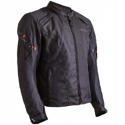 MESKA CHAQUETA MOTOCICLETA OZONE EDGE II BLACK S  