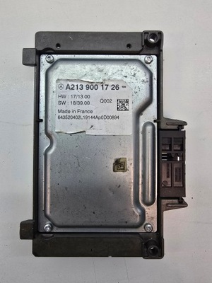 Mercedes модуль активированного круиз-контроль модуль a2139001726 фото №1
