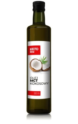 Oleje Kaszubskie Olej kokosowy MCT 250ml Keto vege