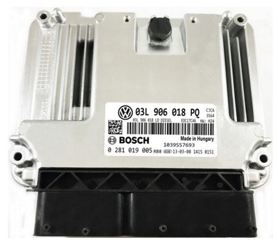 COMPUTADOR ECU SEAT EXEO 2.0 03L906018PQ 0281019005  