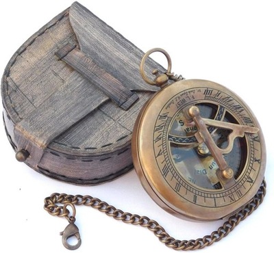 Vintage kompas s?oneczny autorstwa Euphoria kompas prezent | kompas