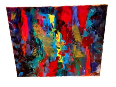 Obraz Akryl na Płótnie Abstrakcja Format 40x50 cm