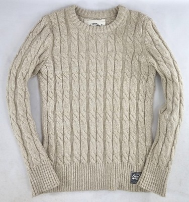 Superdry Beżowy Sweter XL