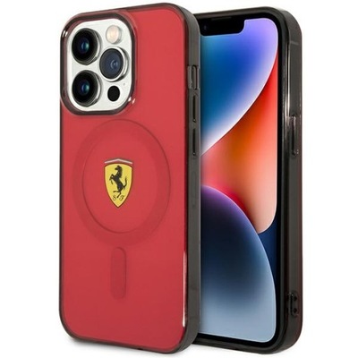 Etui do iPhone 14 Pro Ferrari MagSafe Czerwone