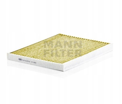 Mann фильтр салонный угольный с полифенол fp2243 фото №1