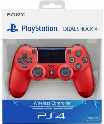 PAD SONY DUALSHOCK 4 MAGMA RED V2 PS4 NOWY