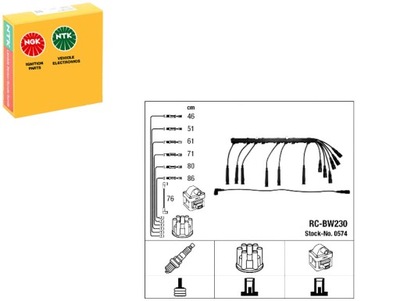 COMPLET DE TUYAUX D'ALLUMAGE BMW 3 (E30) 5 (E28) 2 - milautoparts-fr.ukrlive.com