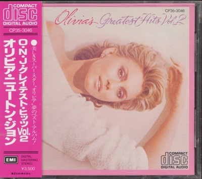 Olivia Newton-John Olivia's Greatest Hits Vol.2 Japan Obi 1983 CP35-3046