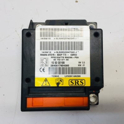 Датчик air bag 9675287180 peugeot rcz фото №1