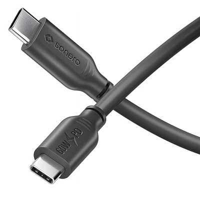 Sonero USB-C na USB-C kabel do ładowania