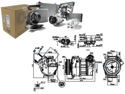 Nissens компрессор кондиционера jaguar xf xf sportb фото №1