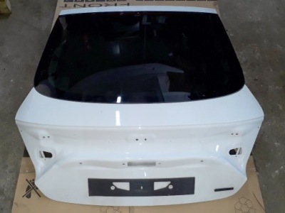 Кришка багажника білий задня багажник скло as3 audi a7 4g фото №1